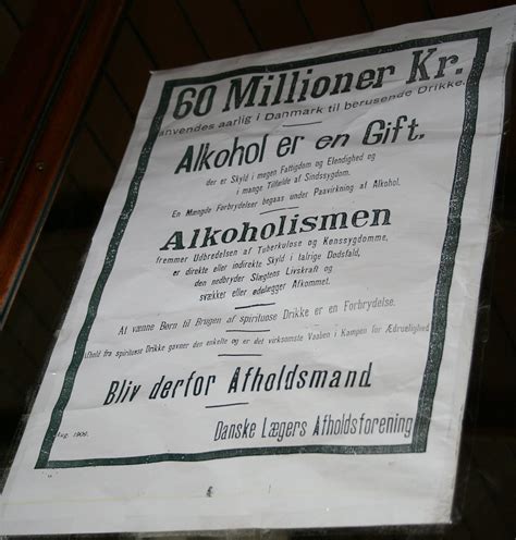 Alkohol er en gift | 60 Millioner Kr. anvendes aarlig i Danm… | Flickr