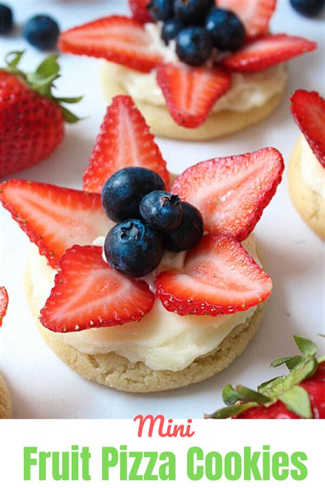 Patriotic Cookies Fruit Pizza Sugar Cookie Fruit Pizza Sugar Cookie