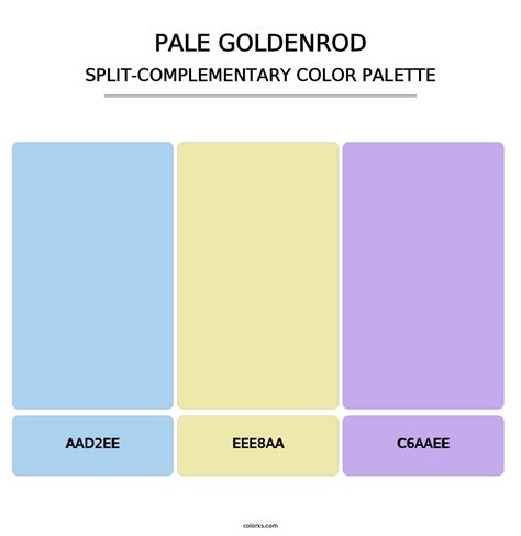 Pale Goldenrod Color Palettes