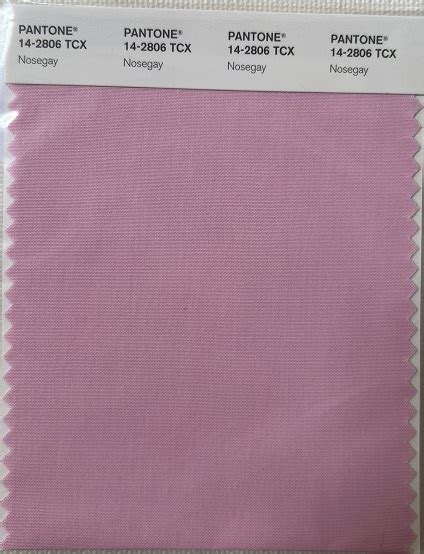 Pantone TCX Cotton Swatch Card 14 2305 TCX Pink Nectar