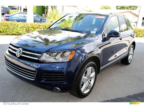 Night Blue Metallic Volkswagen Touareg Vr Fsi Lux Xmotion