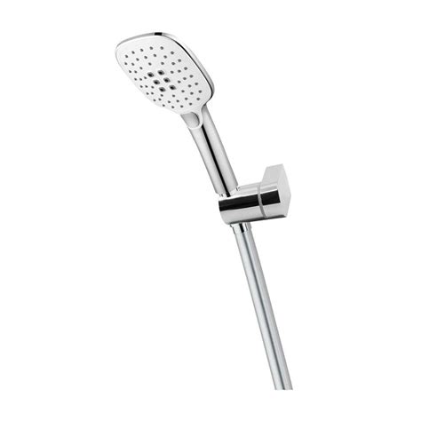 Shower Set Three Position Shower Head Silver Grey Shower Antitwist