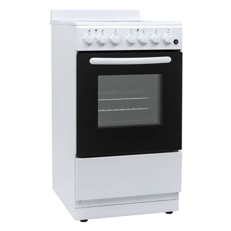 1.9 Cu. Ft. 20” Electric Range - White (EER204MSCW) | Element Electronics