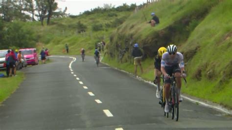 Video Tape Duel Entre Tadej Pogacar Et Jonas Vingegaard Au Sommet