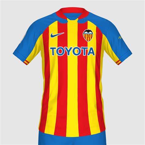 Valencia Away Redesign Fifa Kit Creator Showcase