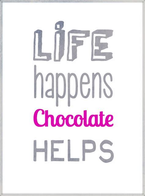 Quotes About Chocolate. QuotesGram