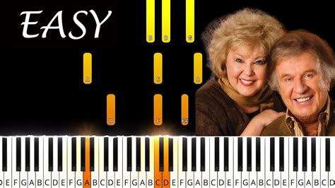 Because He Lives Bill And Gloria Gaither EASY PIANO TUTORIAL