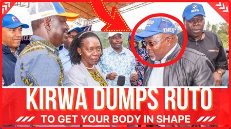 Tension In Kenya Kwanza As Kipruto Kirwa Dumps Ruto S UDA Party For