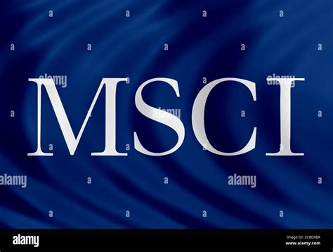 Msci Logo Fotos Und Bildmaterial In Hoher Auflösung Alamy