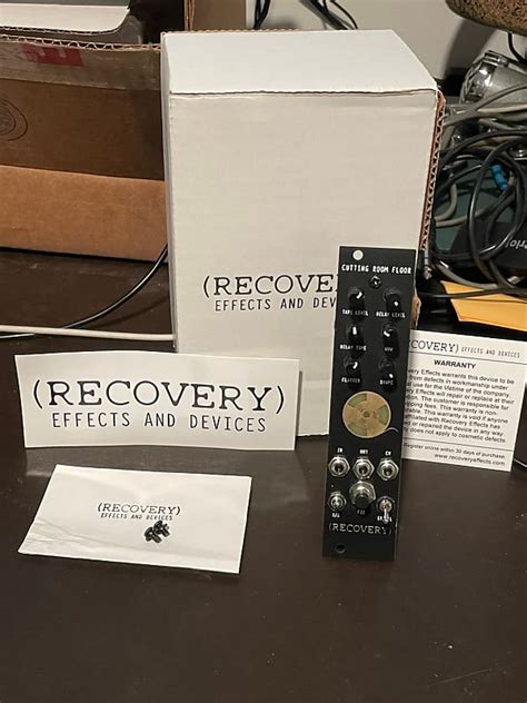 Recovery Effects Cutting Room Floor 2021 Black Reverb