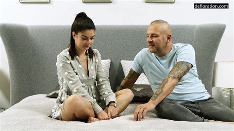 Angela Suchka Puts Big Cock Into Her Virgin Pussy