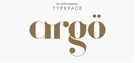 ARGÖ | Font on Behance