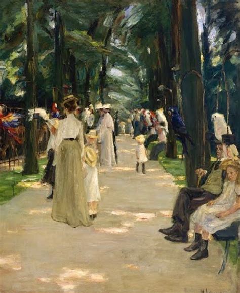 El Poder Del Arte Boulevard De Los Loros Obra De Max Liebermann