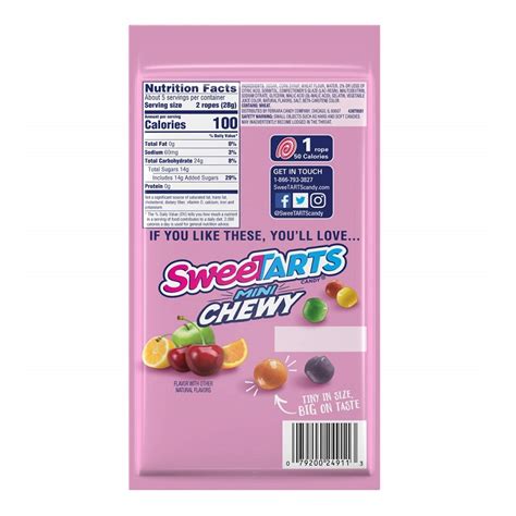 Sweet-Tarts Ropes 5.0oz 12ct - Nimbus Imports