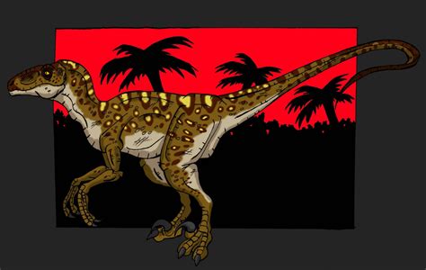 Image - Deinonychus fanart by Hellraptor.jpg | Jurassic Park wiki ...