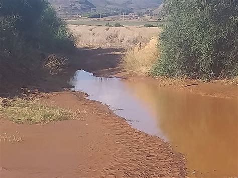 Las Fuertes Precipitaciones En El Mar Menor Inundan Los Nietos