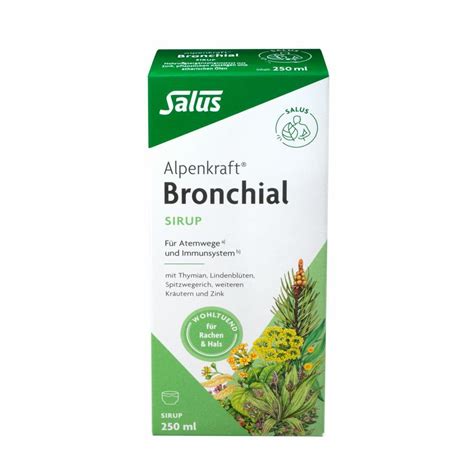 Salus Alpenkraft Bronchial Husten Sirup 250 Ml Shop Apotheke