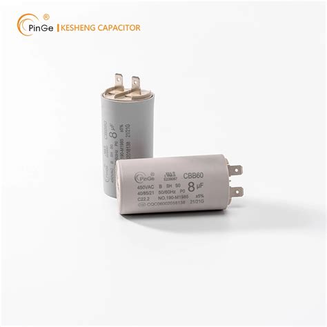 Ks Pinge Metallized Film Capacitor Cbb Vac Uf Terminal Dry Type