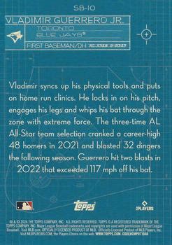 Topps Superstar Blueprint Sb Vladimir Guerrero Jr Trading