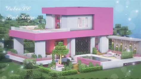 Gorgeous Pink House Design Ideas In Minecraft Tbm Thebestmods