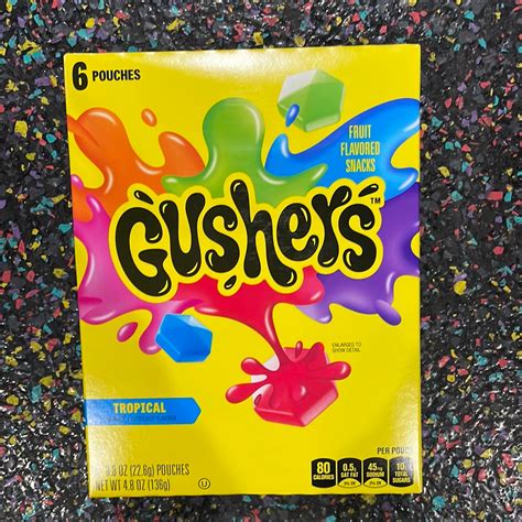 FRUIT GUSHERS Tropical - 6 pack – Tom's Confectionery Warehouse