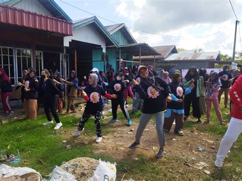 Sukarelawan Ganjar Ajak Warga Kapuas Budayakan Hidup Sehat Melalui