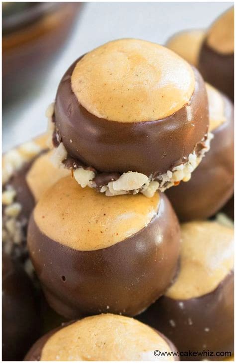 Easy Buckeye Recipe Peanut Butter Balls Cakewhiz