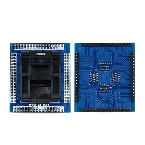 STM32 QFP64 Socket NEW QFP64 TQFP64 LQFP64 Socket Adapter IC Test