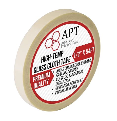 Apt Glass Cloth Electrical Tape High Temperature Masking Tape 260°c