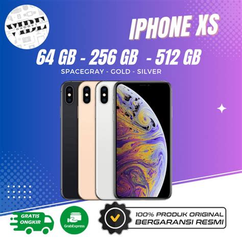 Jual IPHONE XS 64GB 256GB SECOND GARANSI 2 MINGGU EX INTER FULLSET