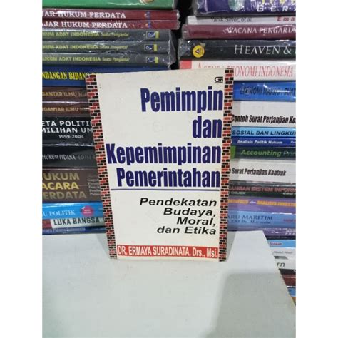 Jual Buku Pemimpin Dan Kepemimpinan Pemerintah Shopee Indonesia