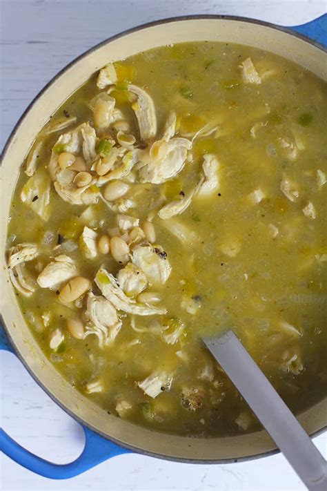 Green Chili Chicken Soup SueBee Homemaker