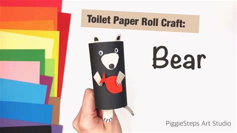 Toilet Paper Roll Craft Bear Youtube