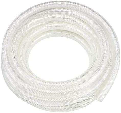 1 2 ID X 3 4 OD 25 Ft High Pressure Braided Clear PVC Vinyl Tubing