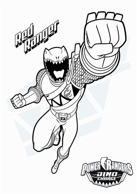 Power Rangers Coloring Pages Pdf Free Printable Templates