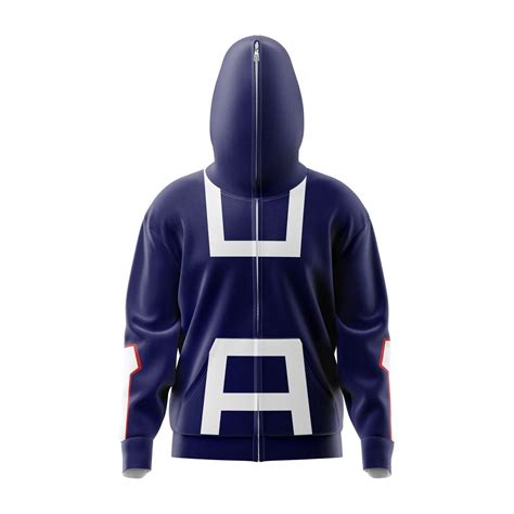 School Uniform My Hero Academia Full Face Zip Hoodie - Anime Ape