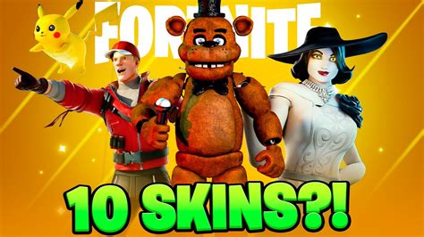 10 Novas Skins De Parcerias Que O Fortnite Tem Que Adicionar Agora Youtube