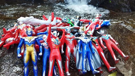 Mencari Dan Menemukan Mainan Ultraman Banyak Di Sungai Ultraman