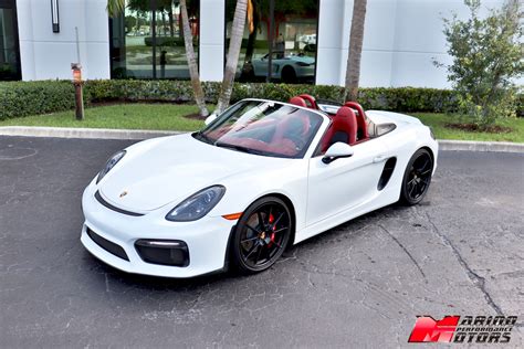 Used 2016 Porsche Boxster Spyder For Sale 99 900 Marino Performance Motors Stock 152074