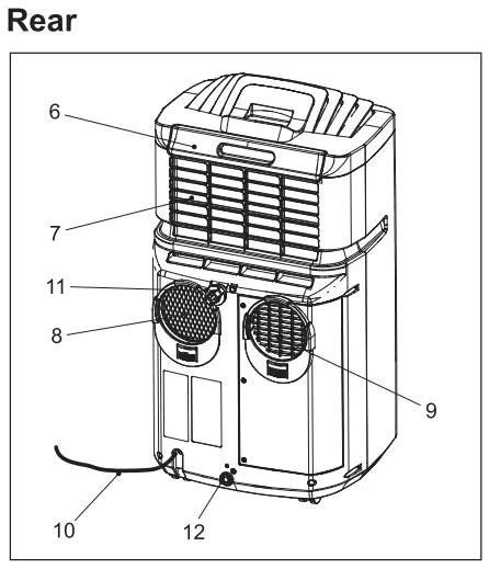 Whynter Arc 110wd Dual Hose Portable Air Conditioner Instruction Manual