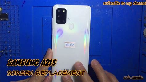 SAMSUNG A21S - (SM-217F) - LCD SCREEN REPLACEMENT - CHANGE DISPLAY ...