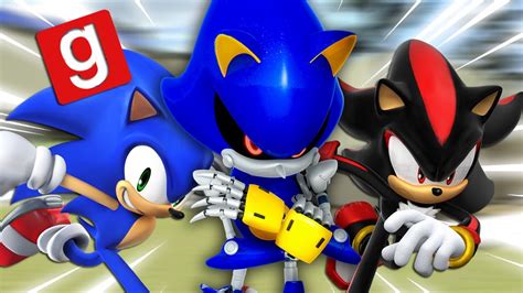 Metal Sonic Plays Gmod Murder Ft Sonic And Shadow Youtube