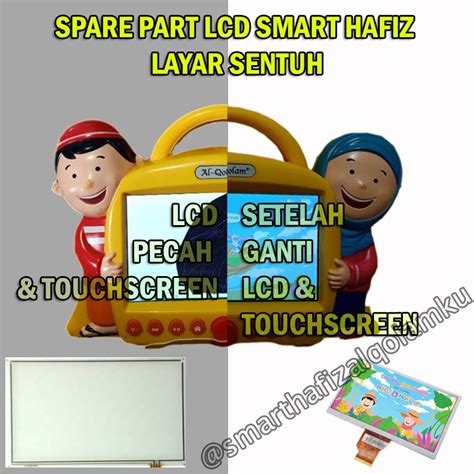 jual lcd smart hafiz touchscreen      smartressa shopee