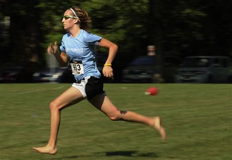 Naked Foot K Attracts Runners In D C Okay Not All Were Barefoot