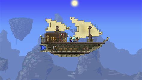 Sky pirate ship! : Terraria