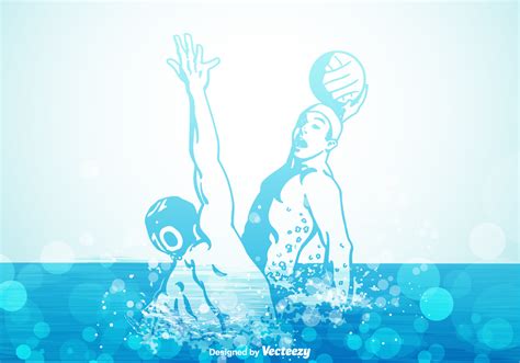 Water Polo Vector Ilustracion De Waterpolo Vector Images