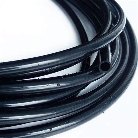 Tuyau De Vidange Black ID 2mm OD 3mm Tuyau Flexible En Caoutchouc De