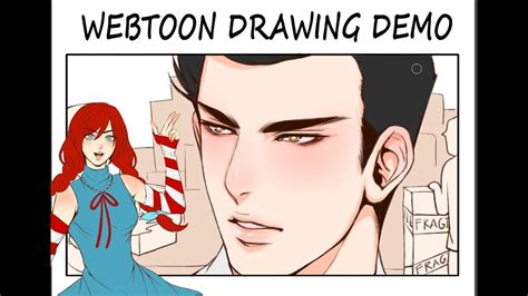 Webtoon Drawing Process Creating A Webtoon Youtube