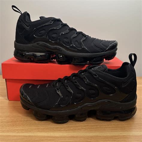 Nike Air VaporMax Black Men’s UK 8 Black... - Depop