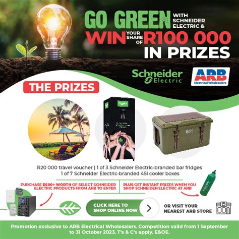 Schneider Electric Competition ARB Electrical Wholesalers